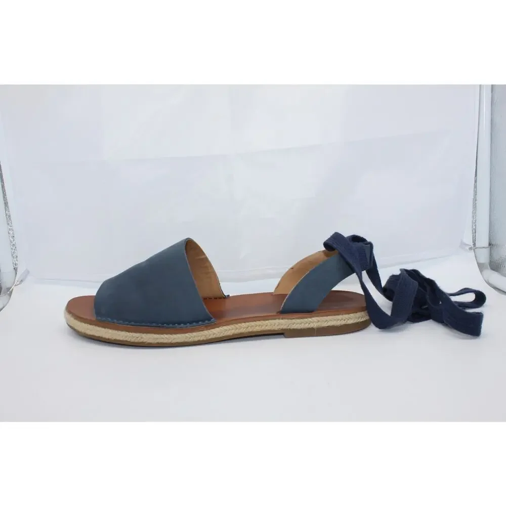 Lucky Brand‎ LK-Daytah Dark Chambray Blue Espadrille Sandals Shoes Size 9M